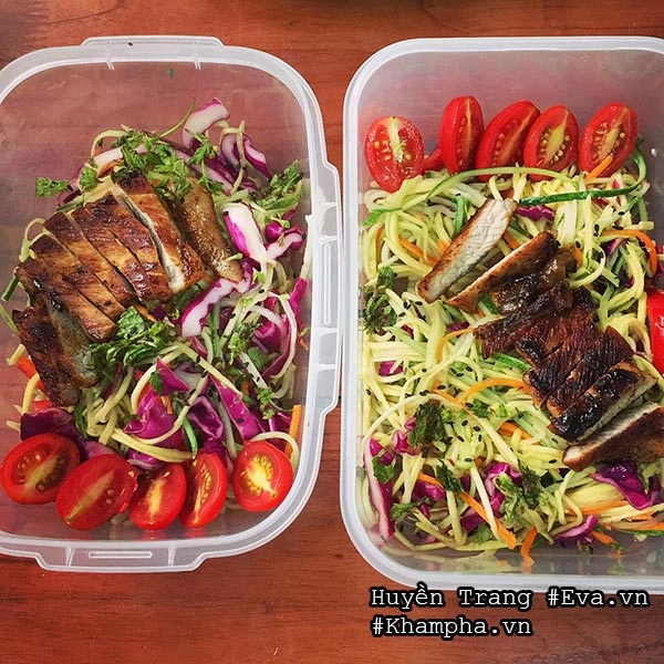 Cô nhân viên khoe những suất cơm văn phòng tự nấu chỉ 30 nghìn ai nhìn cũng muốn làm đồng nghiệp - 10