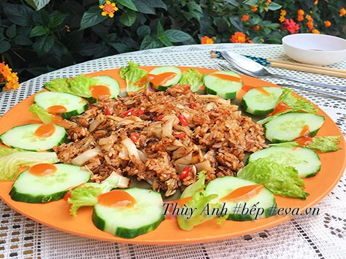 Cơm chiên kim chi đơn giản ai ăn cũng thích - 8