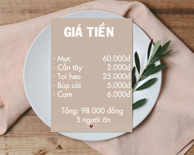 Cơm chiều hấp dẫn với mực tươi xào nem thính giòn ngon - 10