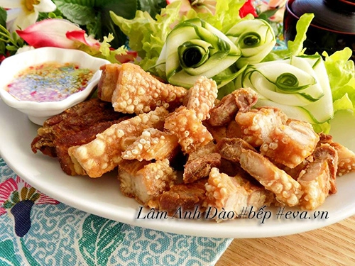 Công thức siêu đơn giản cho món thịt heo chiên bì giòn - 8
