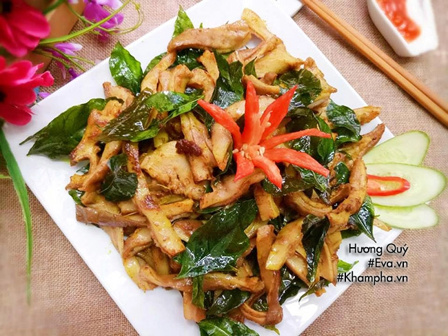 Dạ dày chiên mắc mật đồ nhắm khoái khẩu của cánh đàn ông - 10