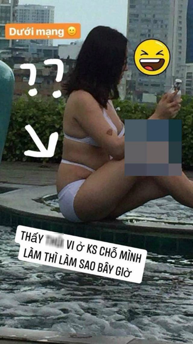Đã hút 2kg mỡ thừa thúy vi vẫn bị cđm phát hiện dùng app chỉnh eo lệch cả rốn - 6