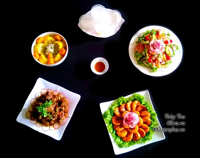 Đãi cả nhà bữa cơm chiều cuối tuần nhiều món tươi ngon - 1