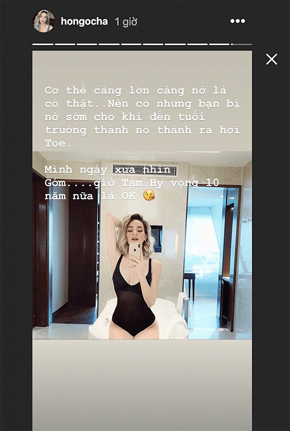 Đăng ảnh khoe lớp makeup cầu kì nhưng người hâm mộ chỉ thấy khuôn ngực phồn thực của hà hồ - 8