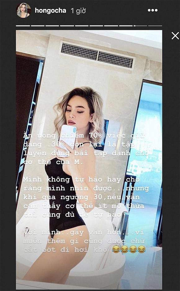 Đăng ảnh khoe lớp makeup cầu kì nhưng người hâm mộ chỉ thấy khuôn ngực phồn thực của hà hồ - 9