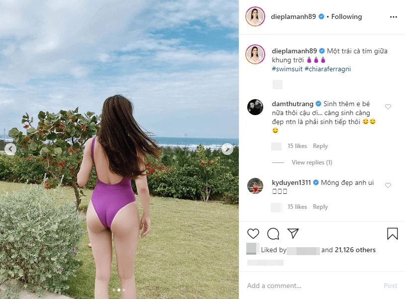 Diệp lâm anh diện bikini khoe đường cong chữ s đẹp mỹ mãn đẳng cấp gái 2 con có khác - 3