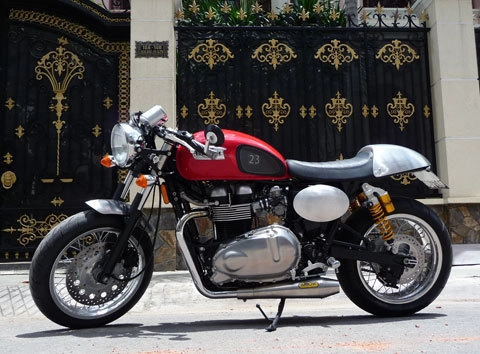  độ triumph thruxton 900 tại việt nam - 1