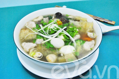 Đơn giản với canh trứng cút bóng bì - 9