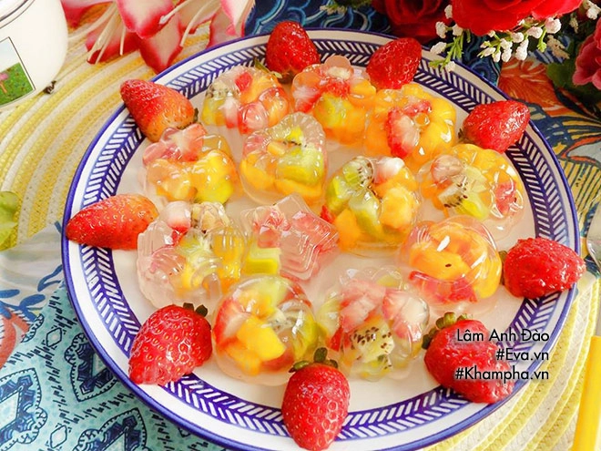 Dụ con lười ăn bằng món thạch trái cây tươi mát - 7