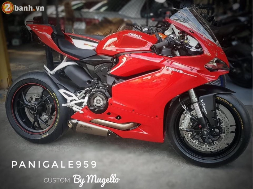 Ducati 959 panigale đẹp tinh tế với dàn chân 1 gắp - 2