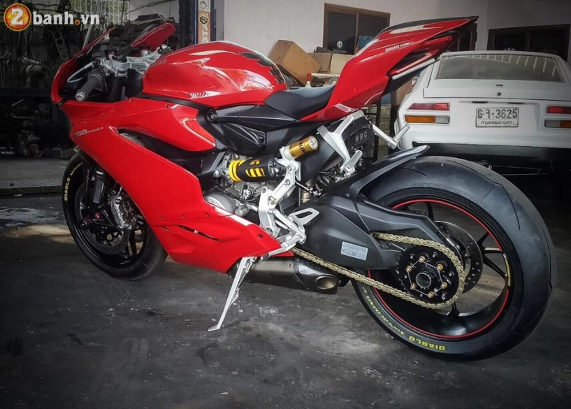 Ducati 959 panigale đẹp tinh tế với dàn chân 1 gắp - 6