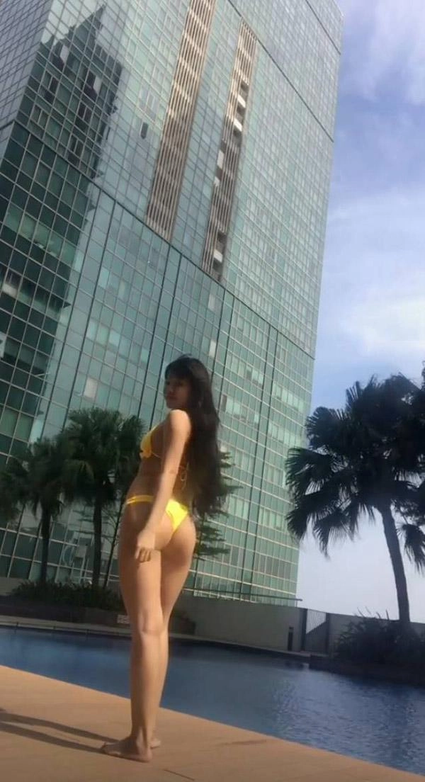 Đùi thô eo đồ sộ đó là những gì người ta thấy ở hình ảnh văn lâm chụp bạn gái - 5