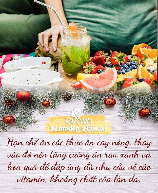 Giáng sinh vui mấy cũng không quên nhiệm vụ này nếu không làn da của bạn sẽ thê thảm lắm - 3