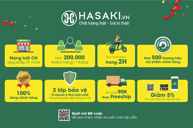 Giữa cơn sốt khẩu trang hasaki vẫn tặng 3000 cái chung tay bảo vệ sức khỏe khách hàng - 6