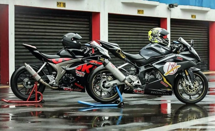 Gsx-r150 racing so dáng cùng cbr250 racing cực ngầu - 1