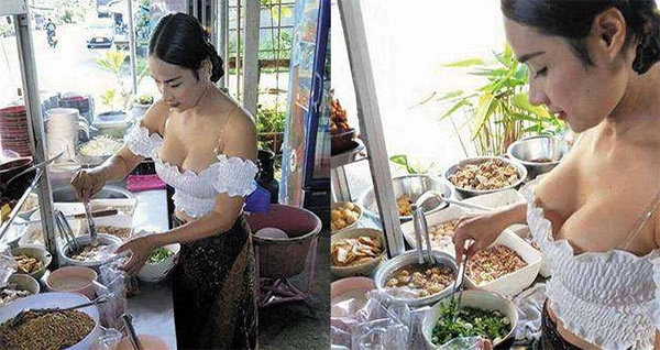 Hàng hủ tiếu thái khách đến nườm nượp vì vừa ngon miệng lại vừa ngon mắt - 2