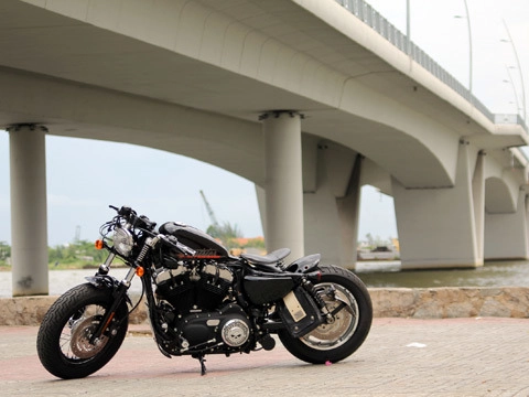  harley davidson 48 phong cách bobber tại việt nam - 1