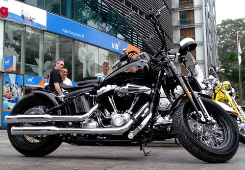  harley davidson crossbones độ ở sài gòn - 1