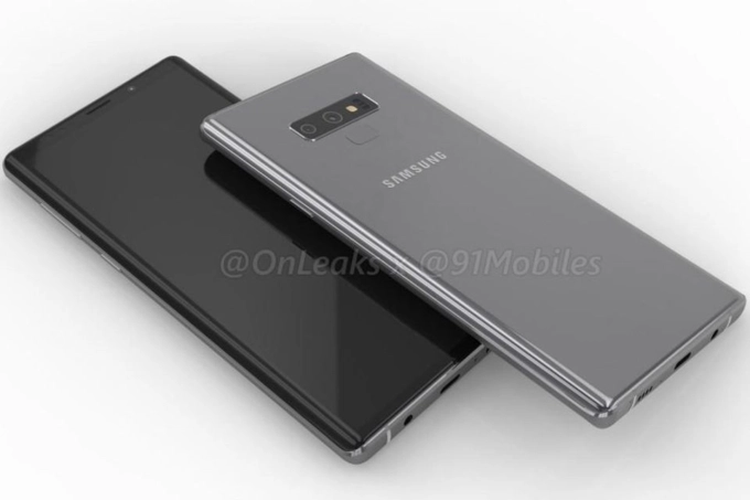 Hình ảnh mới được tiết lộ hé lộ bí mật về pin và camera của galaxy note 9 - 1