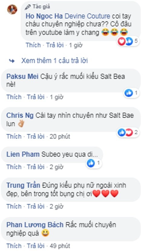 Hồ ngọc hà khoe ảnh con trai làm bánh dân mạng khen ngợi tay bé rắc muối quá chuyên nghiệp - 3