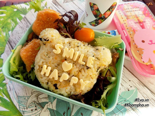 Học mẹ 5 con làm nhiều hộp cơm ngon đẹp mắt cho con mang đến trường - 2