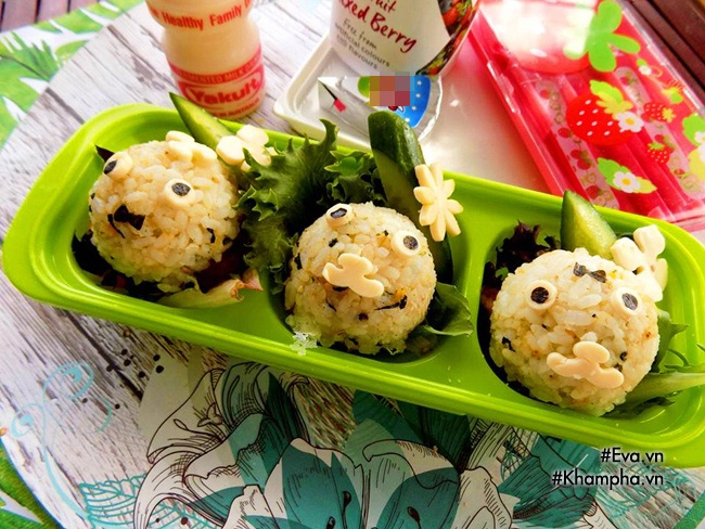 Học mẹ 5 con làm nhiều hộp cơm ngon đẹp mắt cho con mang đến trường - 5