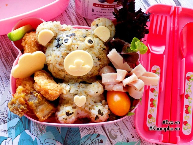 Học mẹ 5 con làm nhiều hộp cơm ngon đẹp mắt cho con mang đến trường - 6