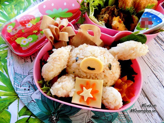 Học mẹ 5 con làm nhiều hộp cơm ngon đẹp mắt cho con mang đến trường - 11
