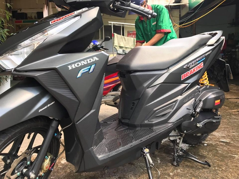 Honda vario đen tuyền thể thao - 5