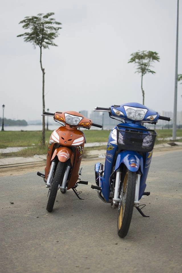 Honda wave 100 phiên bản repsol blue chrome phá cách khá nhẹ nhàng và mạnh mẽ của bạn trẻ sài thành - 67