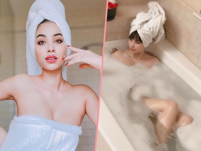 Hương giang khoe mặt thon cằm nhọn chuẩn vline nhưng anti fan phán câu xanh rờn nhìn mặt như - 19