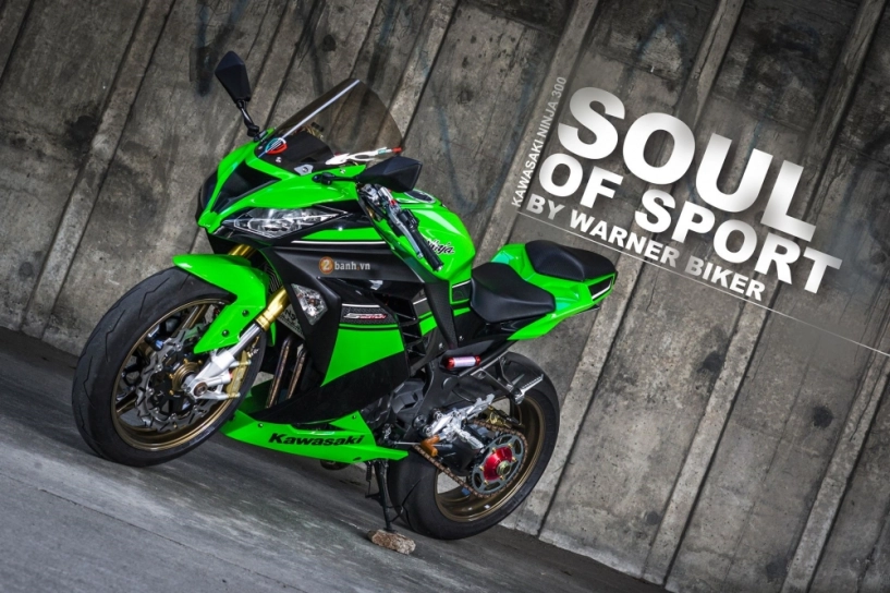 Kawasaki ninja 300 siêu ấn tượng với phiên bản soul of sport - 1
