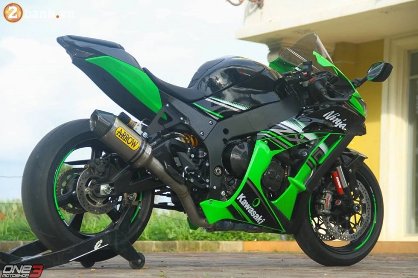 Kawasaki ninja zx-10r 2016 cực chất trong bản độ đến từ one3 motoshop - 3