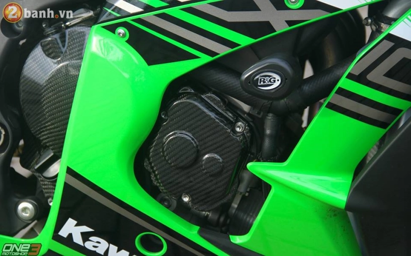 Kawasaki ninja zx-10r 2016 cực chất trong bản độ đến từ one3 motoshop - 10