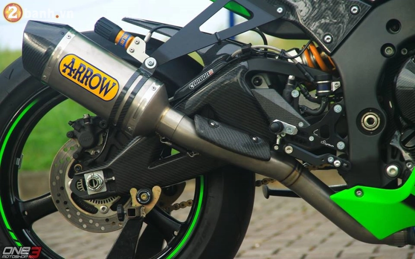 Kawasaki ninja zx-10r 2016 cực chất trong bản độ đến từ one3 motoshop - 18