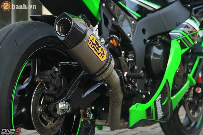 Kawasaki ninja zx-10r 2016 cực chất trong bản độ đến từ one3 motoshop - 19
