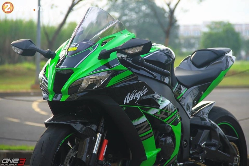 Kawasaki ninja zx-10r 2016 cực chất trong bản độ đến từ one3 motoshop - 20