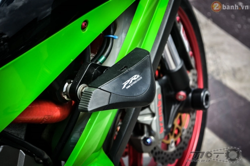 Kawasaki ninja zx-10r đẹp mê hồn trong bản độ the green power - 19