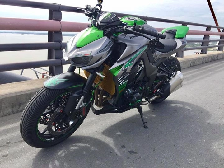 Kawasaki z1000 siêu chất trong bản độ full option của biker vĩnh long - 4