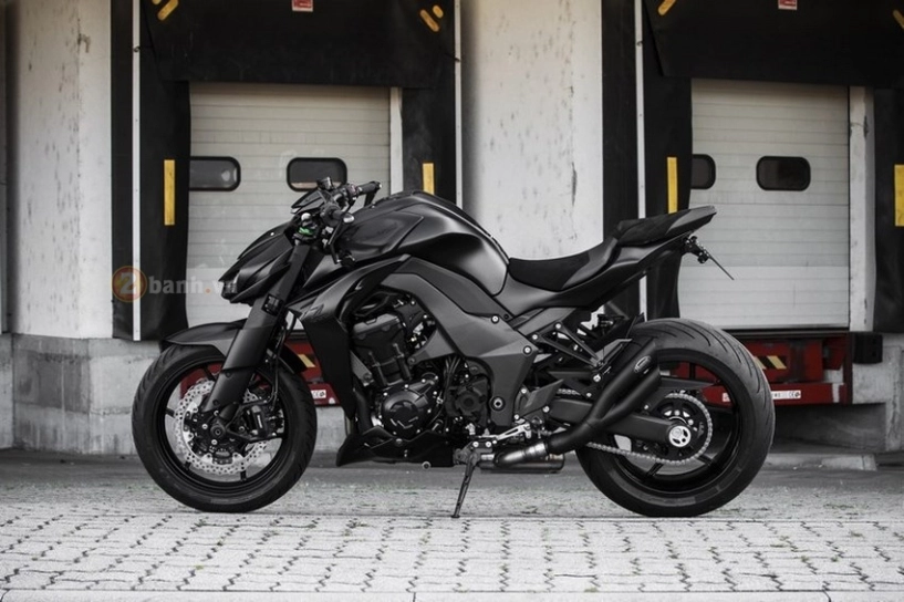 Kawasaki z1000 siêu ngầu với bản độ full black edition - 2