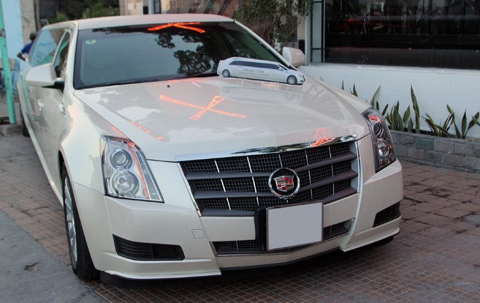  khám phá cadillac cts limousine ở sài gòn - 1