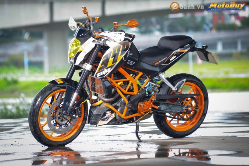 Ktm duke 390 độ siêu chất của biker đài loan - 2