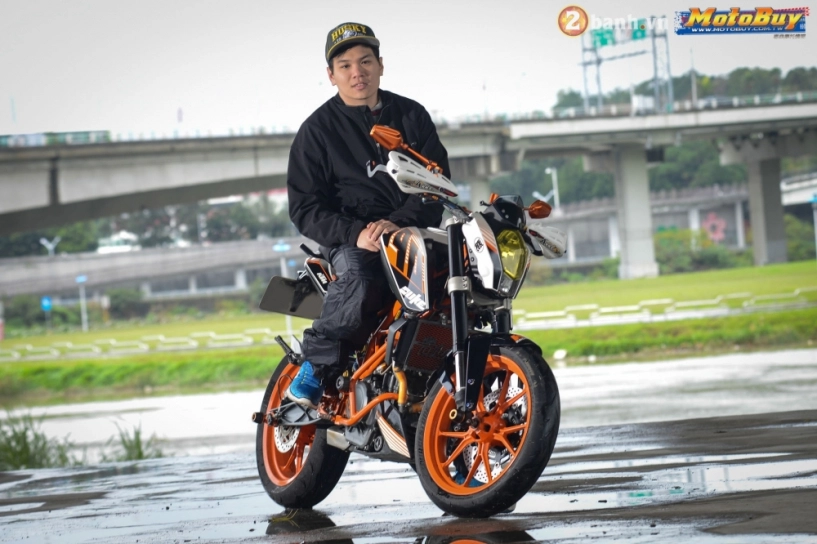 Ktm duke 390 độ siêu chất của biker đài loan - 12