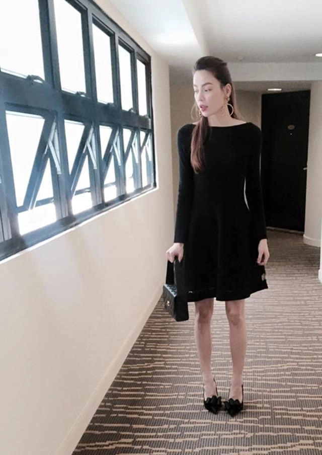 Là 2 biểu tượng nhan sắc nhưng hà hồ hà tăng cũng có lúc gầy nhẳng như xác ve - 10