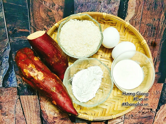 Làm bánh khoai lang tẩm bột chiên xù kiểu mới cả nhà tấm tắc khen ngon - 1