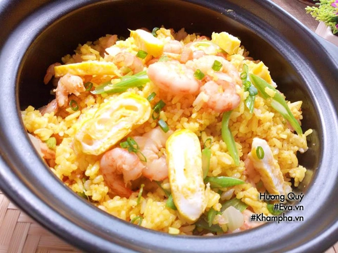 Làm cơm tôm trứng kiểu này cả nhà ai cũng mê - 12