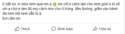 Làm kiểu gì cũng hỏng cô nàng nhờ dân mạng chỉ cách làm nem giòn và đây là bí quyết - 2