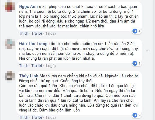 Làm kiểu gì cũng hỏng cô nàng nhờ dân mạng chỉ cách làm nem giòn và đây là bí quyết - 3