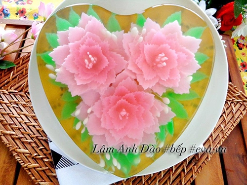 Làm thạch 3d thật đẹp tặng mẹ ngày 83 - 12
