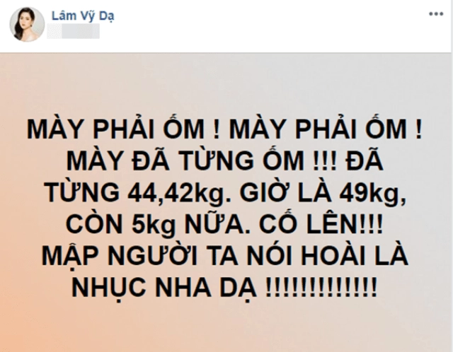 Lâm vỹ dạ quyết tâm giảm cân vì quá mập hoài linh liền phán câu khiến bao người suy ngẫm - 1